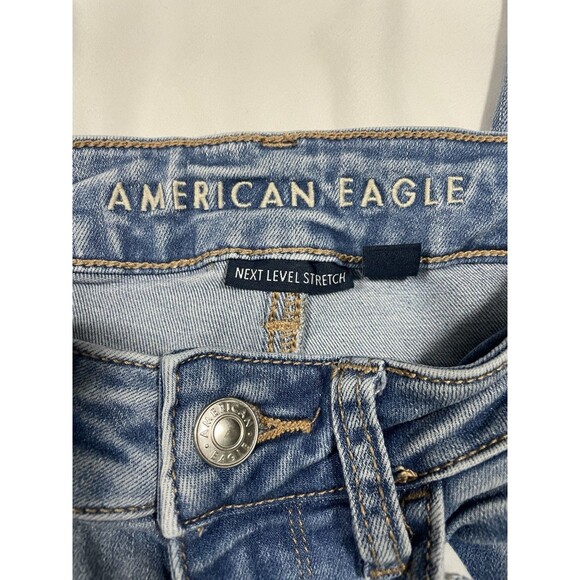 American Eagle Jeans Next Level Stretch Women's Size 2 Super High Rise Jegging - Picture 5 of 15